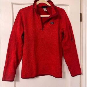 Patagonia Vibrant Red Fleece Jacket